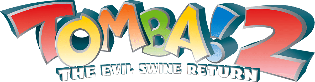 Tomba 2 The Evil Swine Return logo for Playstation